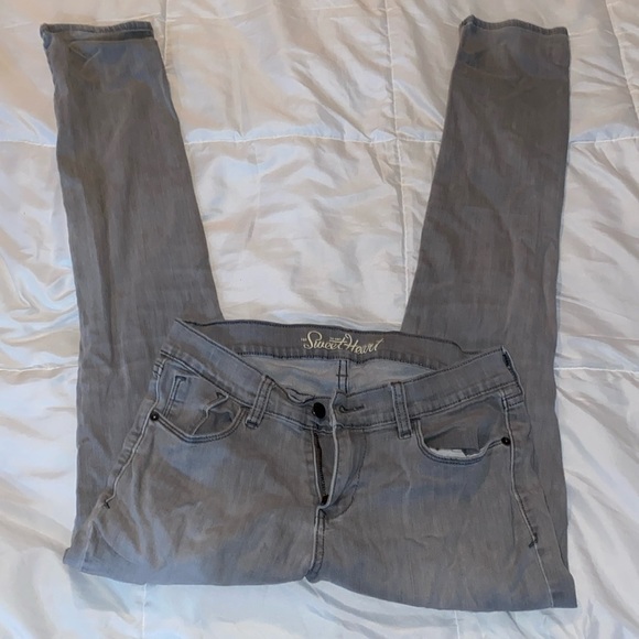 Women’s old navy grey jeans size 4 - Picture 1 of 5